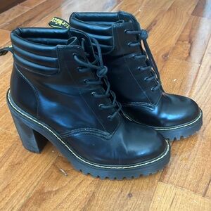 Dr Martens Persephone high heeled boots